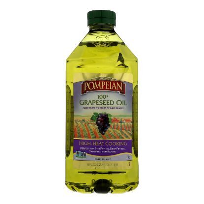 Pompeian 100% Grapeseed Oil - Case of 8 - 68 FZ