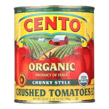 Cento - Chunky Style Crushed Tomatoes - Case of 6 - 28 oz.