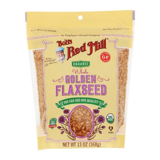 Bob's Red Mill - Flaxseeds Golden - Case of 4-13 OZ