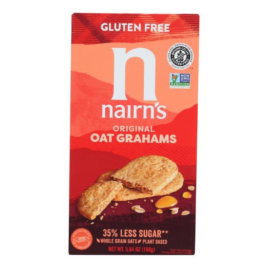 Nairn's - Cookie Gluten Free Oat Grahams Original - Case of 6-5.64 OZ