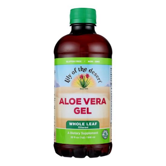 Lily Of The Desert - Aloe Vera Gel Whole Leaf - 1 Each -32 FZ