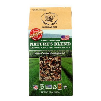 Ralston Family Farms - Rice Nature`s Blend - Case of 6-24 OZ