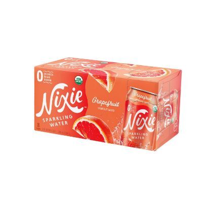 Nixie Sparkling Water - Sparkling Water Grapefruit - Case of 3 - 8/12 FZ