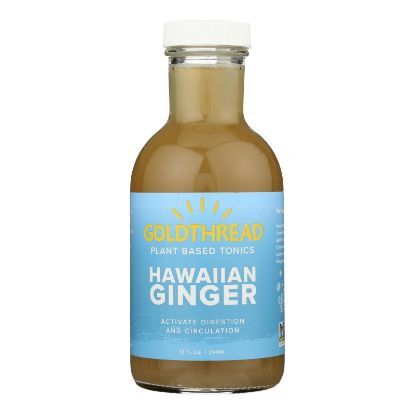 Goldthread Hawaiian Ginger Herbal Tonic  - Case of 6 - 12 FZ