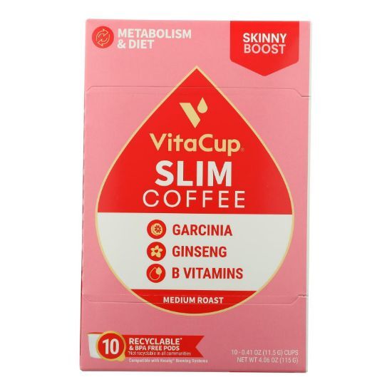 Vitacup Inc - Coffee Pod Slim Blend - Case of 6 - 10 CT