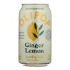 Olipop - Sprking Tonic Ginger Lemon - Case of 12-12 FZ