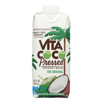 Vita Coco - Coconut Water Pressed - Case of 12 - 16.9 FZ