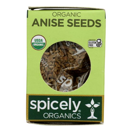 Spicely Organics - Organic Anise Whole - Case of 6 - 0.3 oz.