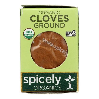 Spicely Organics - Organic Cloves - Ground - Case of 6 - 0.4 oz.