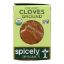 Spicely Organics - Organic Cloves - Ground - Case of 6 - 0.4 oz.