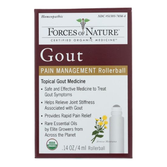 Forces Of Nature - Gout Pain Management - 1 Each - 4 ML