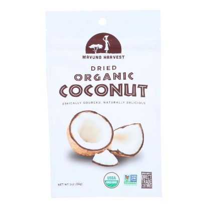 Mavuno Harvest - Organic Dried Fruit - Dried Coconut - Case of 6 - 2 oz.
