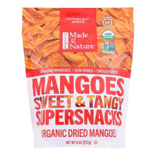 Made In Nature - Mango Dried - Case of 6-8 OZ