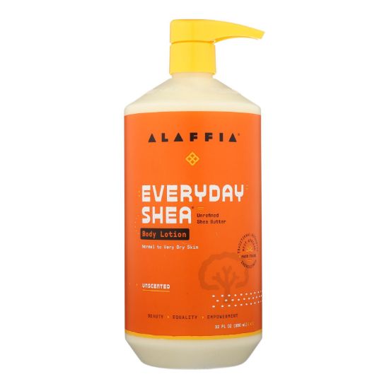 Alaffia - Everyday Lotion - Shea Unscented - 32 oz.