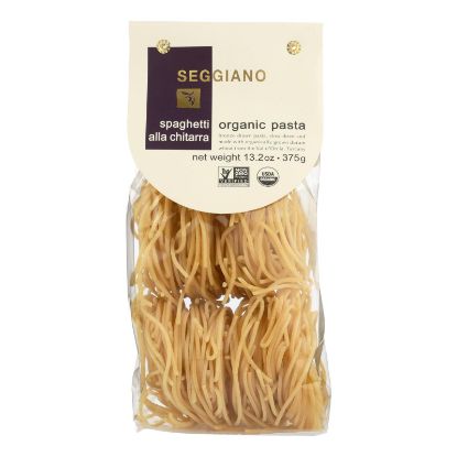 Seggiano Organic Spaghetti Alla Chitara  - Case of 8 - 13.25 OZ