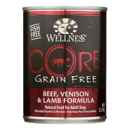 Wellness - Wellness Core Dog Red Meat - Case of 12-12.5OZ