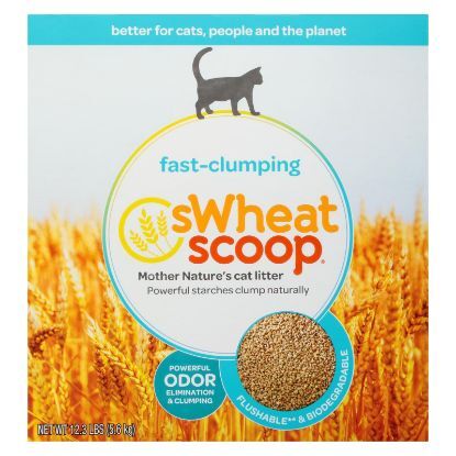 Swheat Scoop - Cat Litter Fast Clump Box - Case of 3-12.3 LB