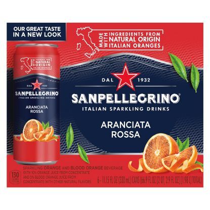 San Pellegrino - Sparkling Beverage Aranciata Rossa - Case of 4-6/11.15Z