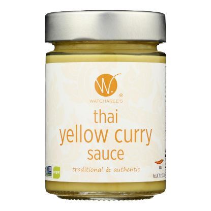 Watcharee's - Sauce Thai Yellow Curry - Case of 6-9.8 FZ