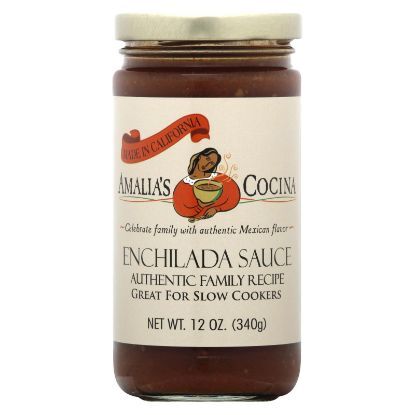 Amalias Cocina - Sauce Enchilada - Case of 12-12 OZ