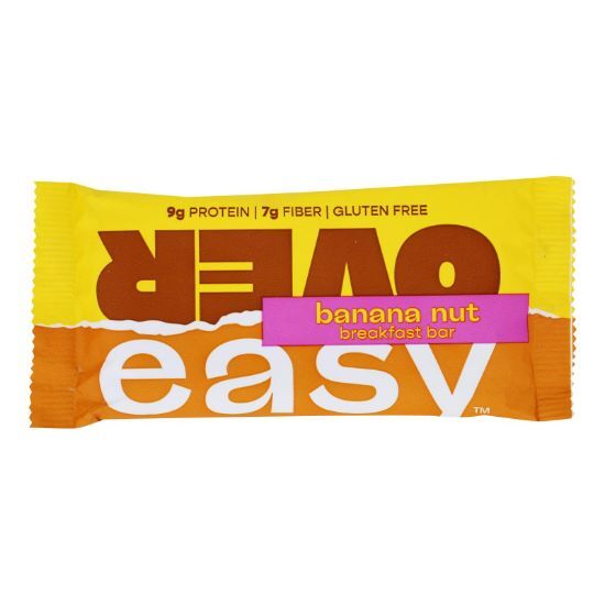 Over Easy - Breakfast Bar Banana Nut - Case of 12-1.8 OZ