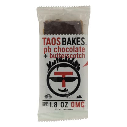 Taos Bakes - Bar Pb Chocolte Bttrsctch - Case of 12 - 1.8 OZ