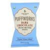 Puffworks - Puffs Dark Chocolate Peanut Butter Gluten Free - Case of 8-3.5 OZ