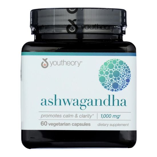 Youtheory - Ashwagandha - 1 Each - 60 CT