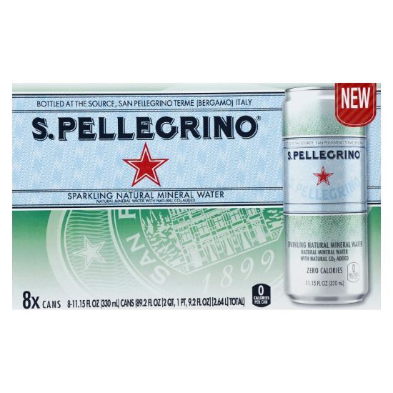 San Pellegrino - Sprkling Natural Minrl Water - Case of 3 - 8/11.15Z