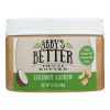 Abby's Better Nut Butter - Coconut Cashew Nut Butter - Case of 6 - 12 oz.