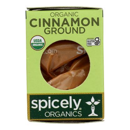 Spicely Organics - Organic Cinnamon - Ground - Case of 6 - 0.45 oz.