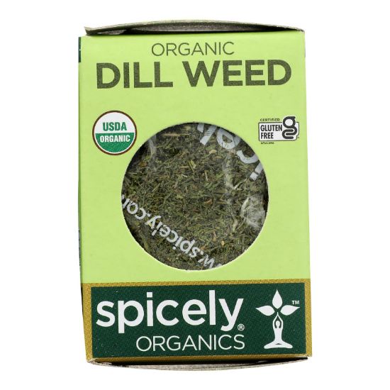 Spicely Organics - Organic Dill Weed - Case of 6 - 0.1 oz.