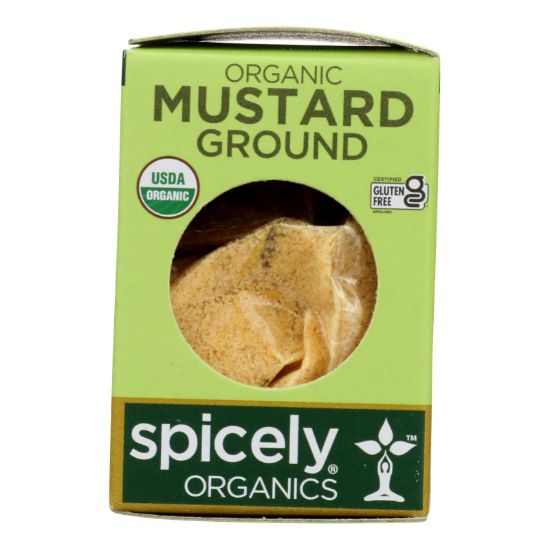 Spicely Organics - Organic Mustard - Ground - Case of 6 - 0.4 oz.