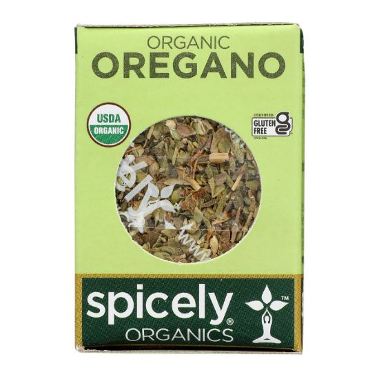 Spicely Organics - Organic Oregano - Case of 6 - 0.15 oz.