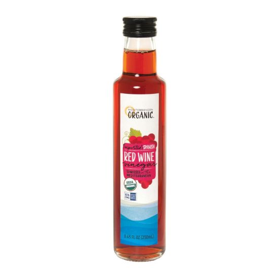 Mediterranean Organic Red Wine Vinegar - Case of 6 - 8.45 FZ