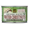 Native Forest Organic Sliced Water Chestnuts - Case of 6 - 8 OZ