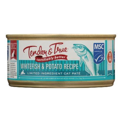 Tender & True Cat Food Ocean Whitefish And Potato  - Case of 24 - 5.5 OZ