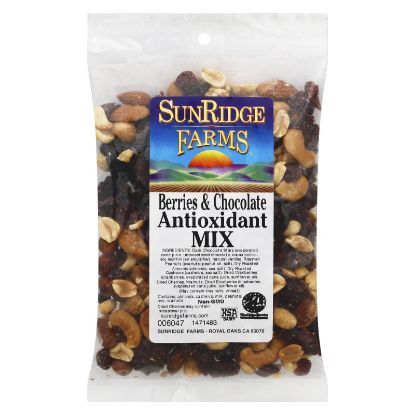 Sunridge Farms Berries 'N Chocolate Antioxidant Mix - Case of 16 - LB