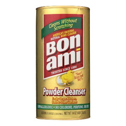 Bon Ami - Cleanser Powder Kitchen & Bath - Case of 24-14 OZ
