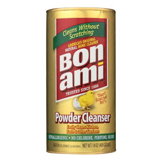 Bon Ami - Cleanser Powder Kitchen & Bath - Case of 24-14 OZ