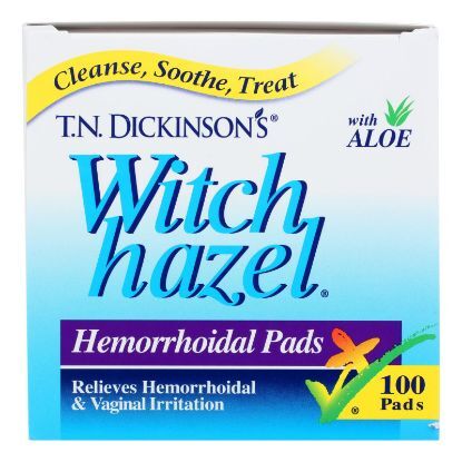 Dickinson Brands Hemorrhoidal Pads - 100 Pads