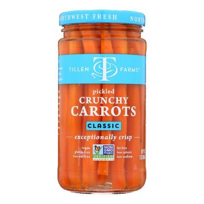 Tillen Farms Carrots - Pickled - Crispy - 12 oz - case of 6