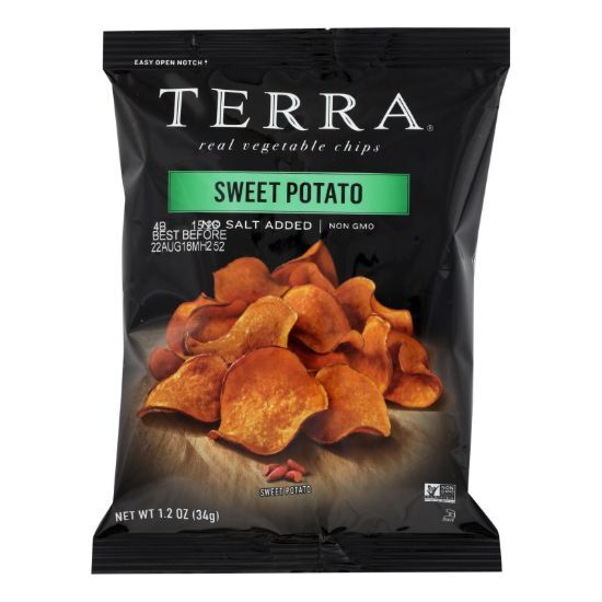 Terra Chips Sweet Potato Chips - Case of 24 - 1.2 OZ