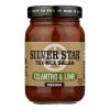 Silver Star - Salsa Cilantro & Lime Medium - Case of 6 - 16 OZ