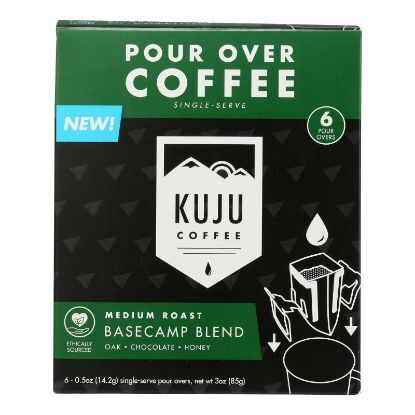 Kuju Coffee - Coffee Basecmp Blend Trvl6pk - Case of 4-3 OZ