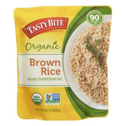 Tasty Bite - Rice Brown - Case of 12 - 8.8 OZ