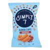 Simply 7 - Chips Quinoa Barbeque - Case of 8-3.5 OZ