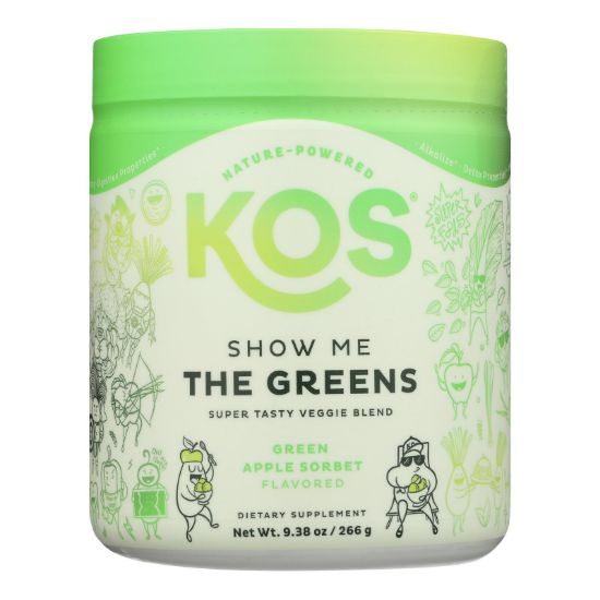 Kos - Veg Blend The Greens - 1 Each -9.38 OZ