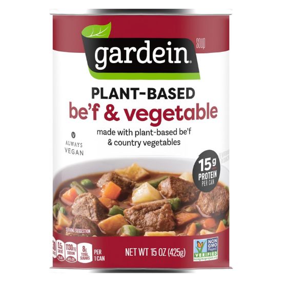 Gardein - Soup Beef & Veggie Plant-based - Case of 12-15 OZ