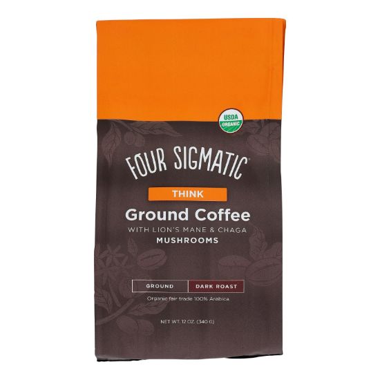 Four Sigmatic - Coffee Mushroom Lnsmn Mushroom - Case of 8-12 OZ